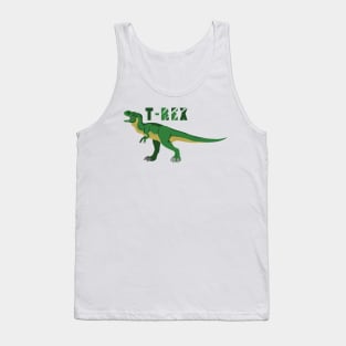 Green T-rex Tank Top